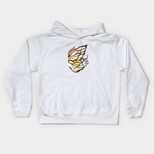 Ombre Wings Kids Hoodie